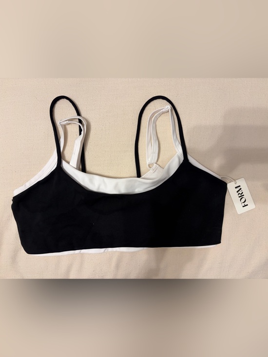 form brand Other - FORM layered black and white sports bra NWT